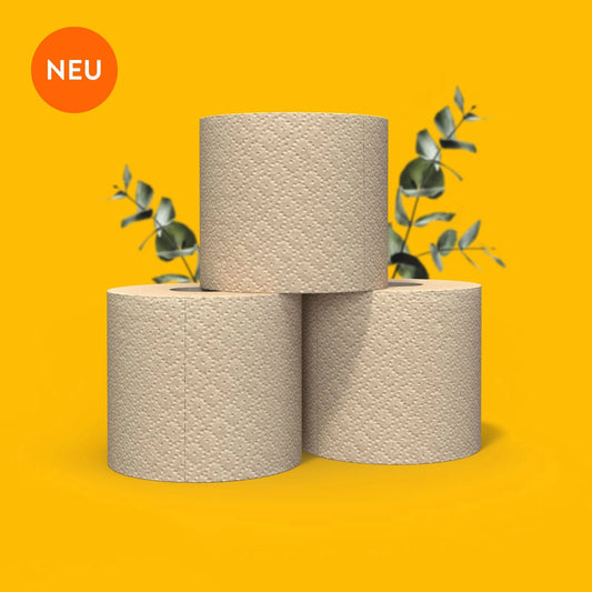 PURE Toilettenpapier - 100% Recycling aus Karton - 3lagig