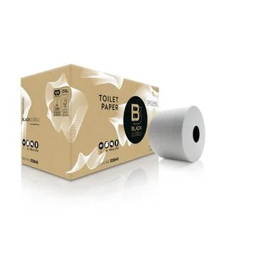 BlackSatino - kompakt Toilettenpapierrollen